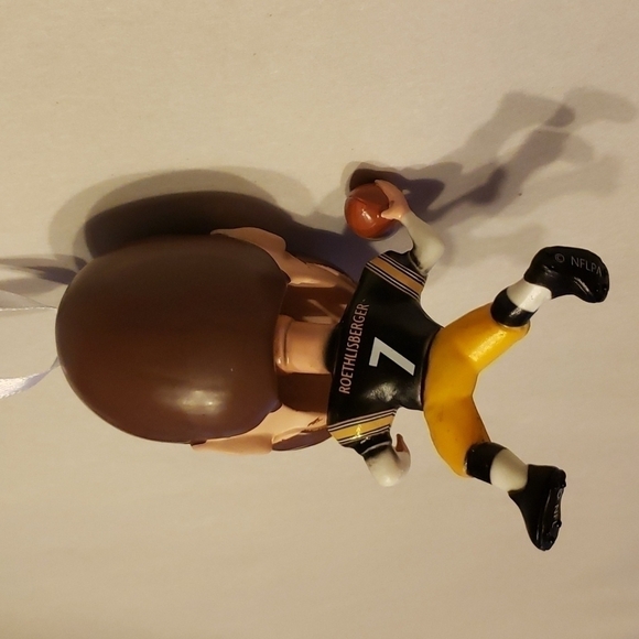 Nfl Pittsburgh Steelers Ben Roethlisberger Bobble Head Ornament NFLPA - Picture 7 of 16